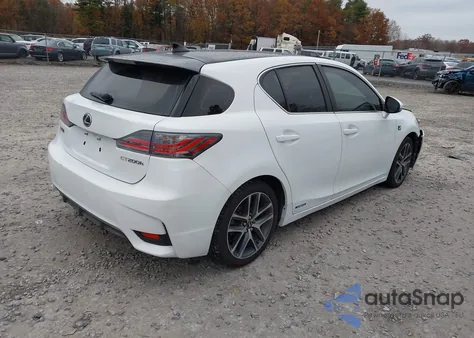 2017 Lexus Ct 200H z USA, uszkodzony, nr VIN JTHKD5BH9H2296177